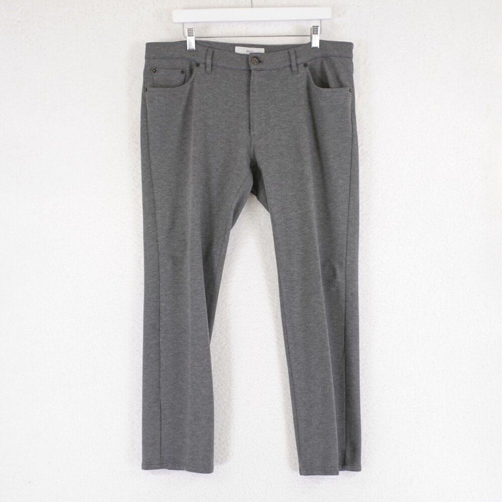 Brax Chuck Modern Fit Gray Soft Flannel Like Jeans‎ 37/29 Mid Rise Tag 36/32